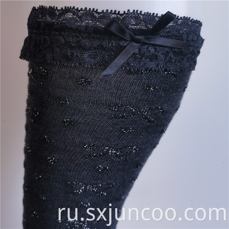 Women S Embroidery Lace Socks